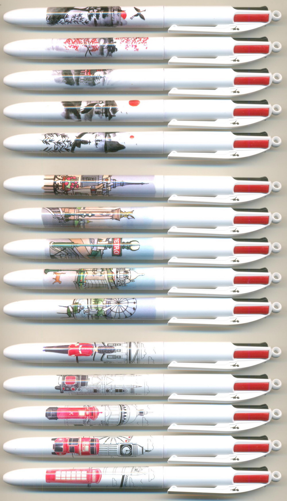 BIC 4 Colours FRANCE || GIAPPONE / PARIS / LONDON