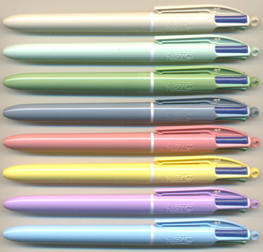 BIC 4 Colours FRANCE || Mineral / Pastel