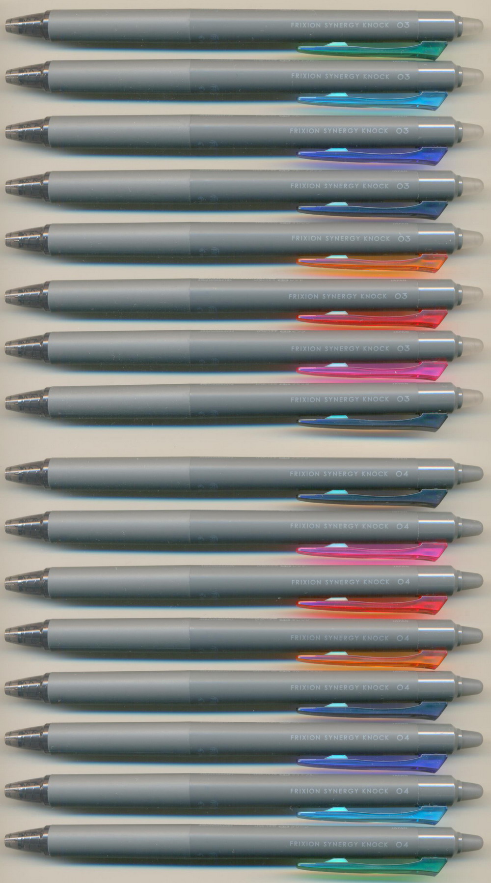 PILOT FRIXION SYNERGY KNOCK || LFSK-13 0.3 / LFSK-14 0.4