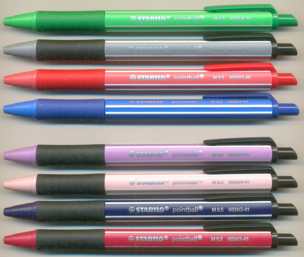 STABILO pointball M 0.5 || 6033 / 6034 wildflower