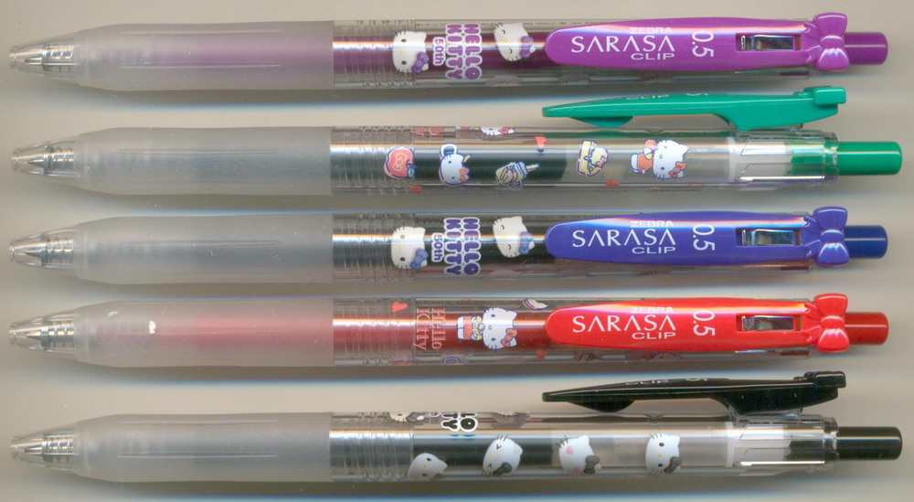 ZEBRA SARASA CLIP Limited  0.5 SANRIO HELLO KITTY 50th JJ15-HK
