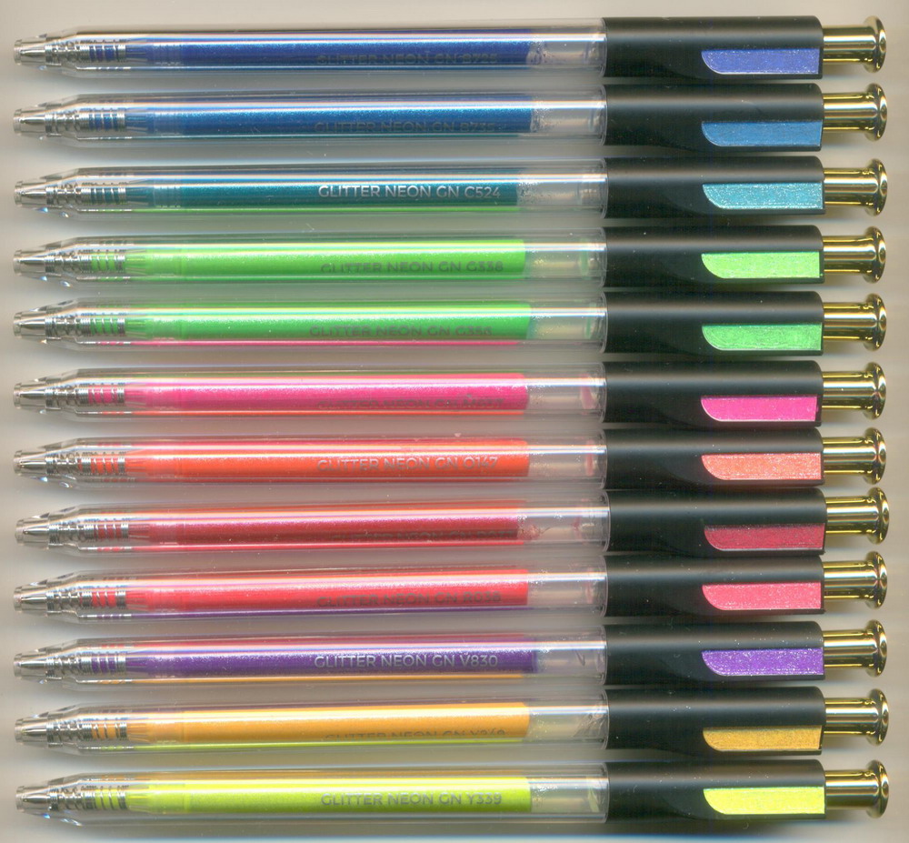 ZSCM 1.0 mm 100 MIXED || glitter neon GN